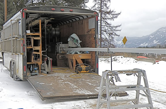 Continuous Gutters in the Kootenays