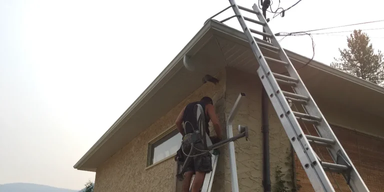 Ice dams on BC roofs