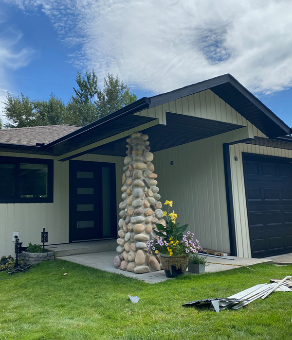 gutter and fascia replacement in Castlegar