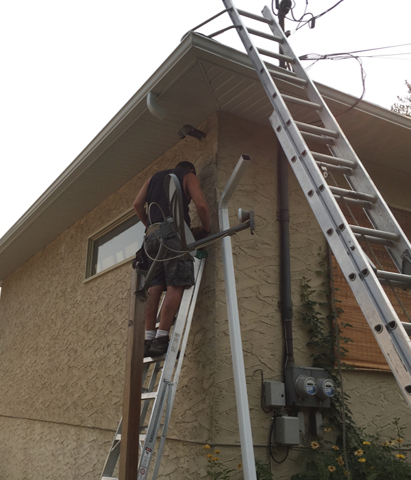 new-downspout-installation